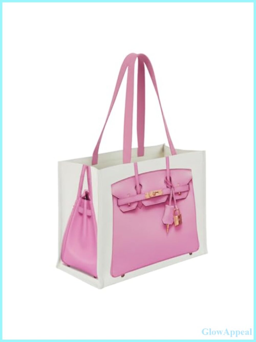 Foldable Extra Large Canvas Tote Bag Shoulder Travel Carry-On Women